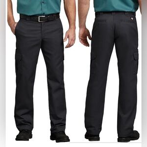 Menβs Dickies Cargo Pant Regular For Straight Leg - Black 40X32